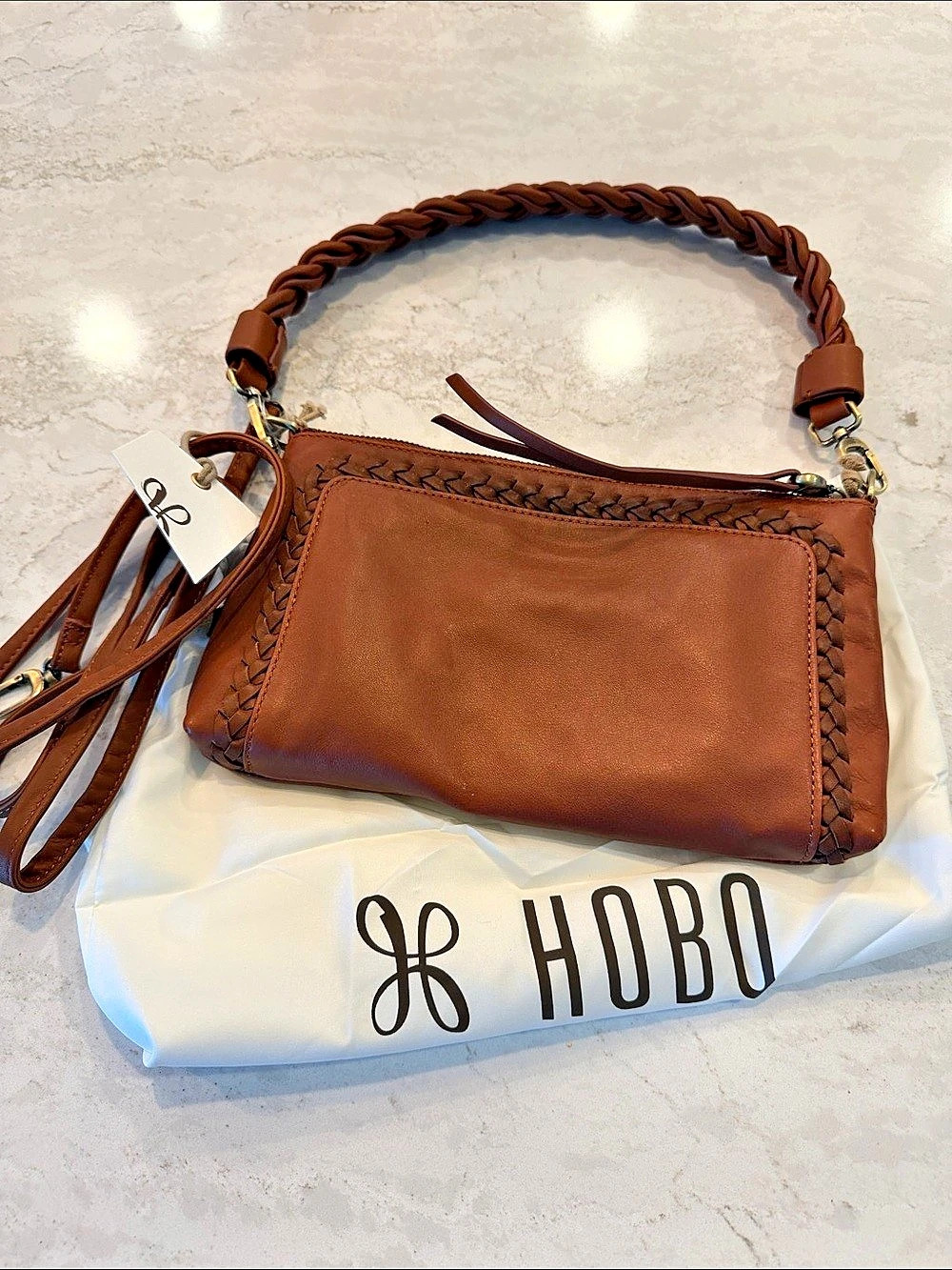 HOBO Darcy Crossbody Bag Brown NWT